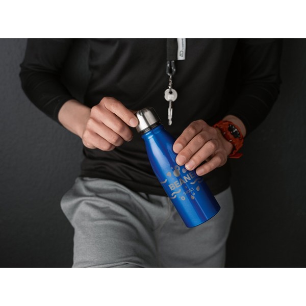 BEANE. 500 ml hliníková sportovní láhev - Světle Zelená