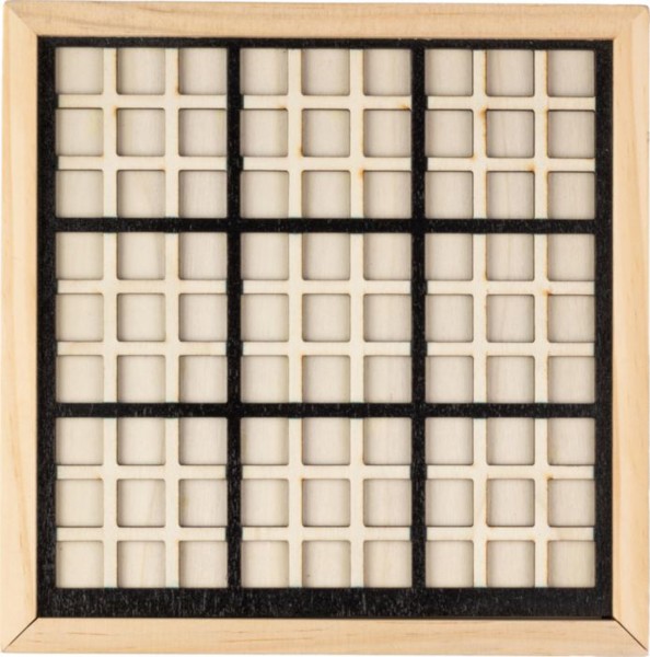 Jogo de sudoku de madeira Christa