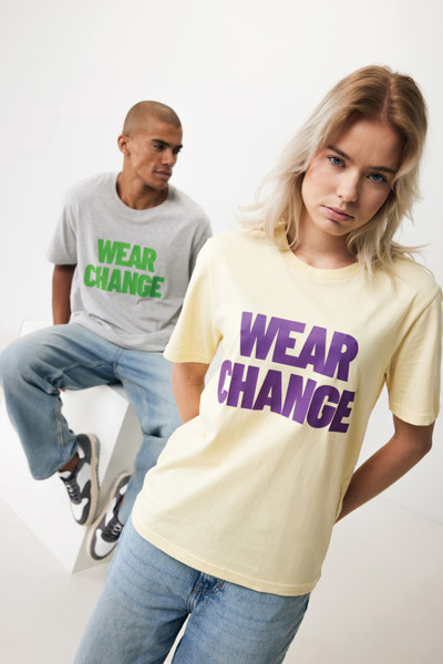 Lehké tričko Iqoniq Sierra z recykl. bavlny - Light Heather Grey / XL