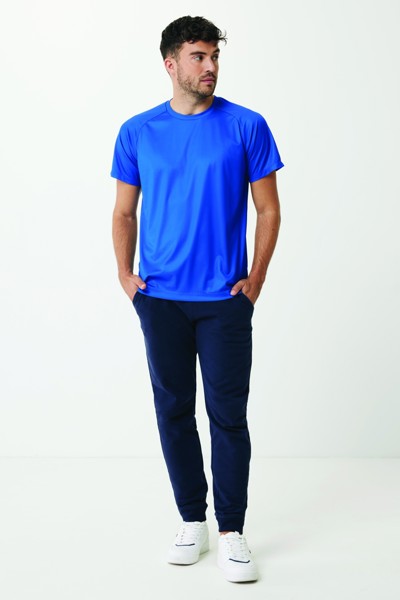 Iqoniq Tikal recycled polyester quick dry sport t-shirt - Royal Blue / M