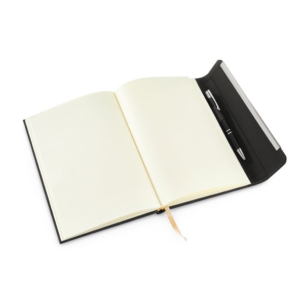 PS - LISPECTOR. A5 notebook in PU with magnetic closure