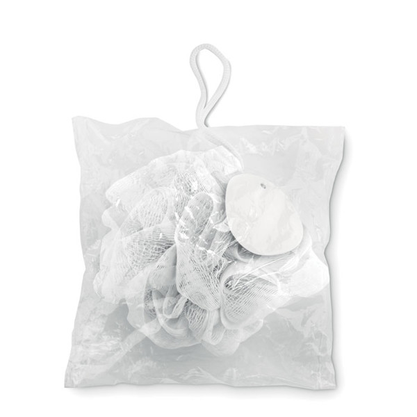 Spugna doccia Puf - Bianco
