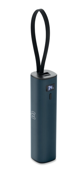 Powerbank 5000mAh 20W Powertube - Bleu Marine