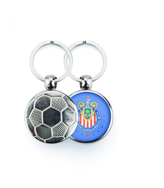 BALL keyring - Silver Grey