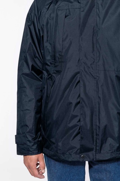 Jakna 3-u-1 PARKA - Crna / 2XL