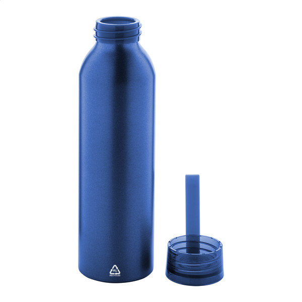 Bouteille en aluminium recyclé Ralusip - Bleu