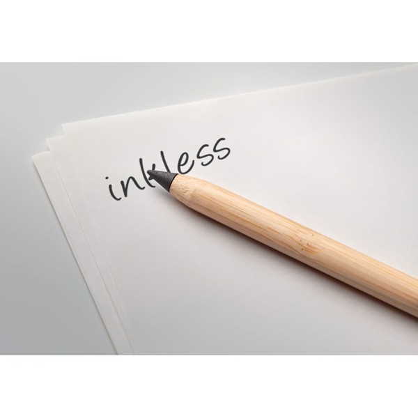 Inkless Plus bamboo pen, graphite tip