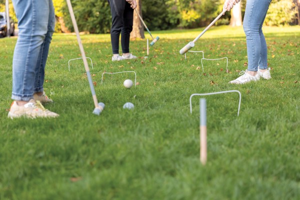 XD - Wooden croquet set