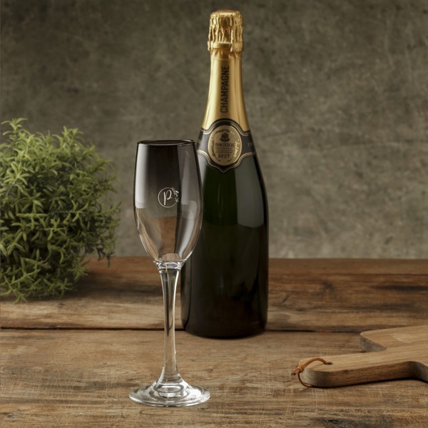 Smokey Champagne glass 180 ml