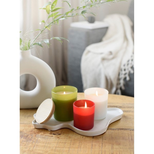 Scented candle - white