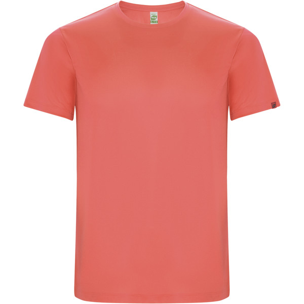 T-shirt sportiva a maniche corte da uomo Imola - Fluor Coral / S