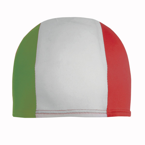 Polyester Swim Cap - Tricolourit