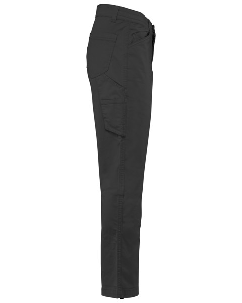 Unisex Cotton Stretch Trousers - Dark Grey / 46