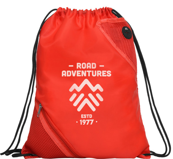 Cuanca Drawstring Bag O - Black