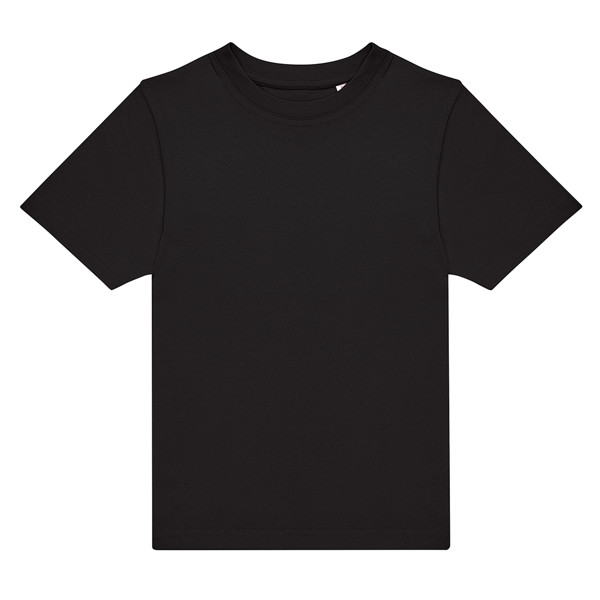 T-Shirt B&C #E190 Kids - 100% Algodão - Preto / 5_6