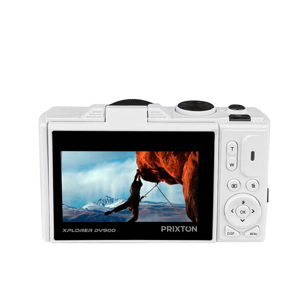 Câmera digital 4K XPLORER Prixton DV900 - Branco