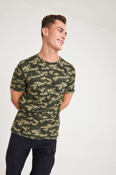 Camo T - Red Camo / L