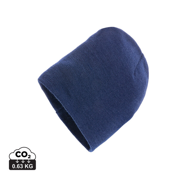Impact AWARE™ classic beanie with Polylana® - Navy