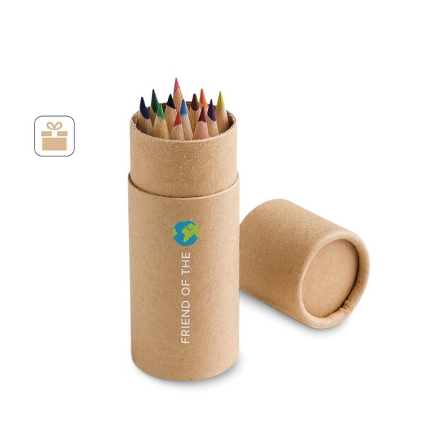 CYLINDER. Kutija sa 12 bojica