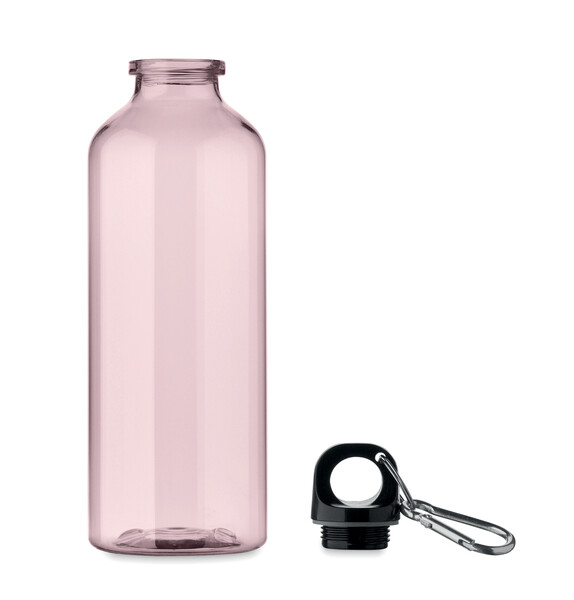 Bottiglia RPET 500ml Moss Re500 - Rosa Trasparente