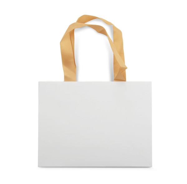 Paper bag DUNA medium - white