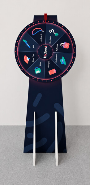 Roda da Fortuna Personalizada, 120cm