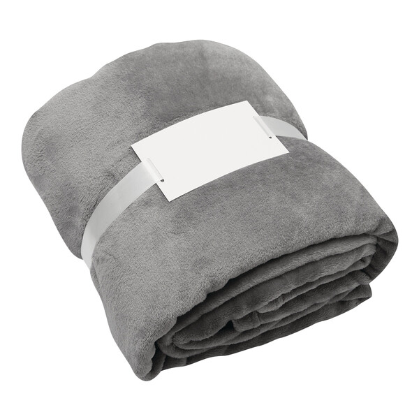 Fleece Throw Blanket Snuggle Dream - Grey