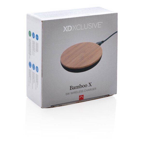Bamboo X 5W-os vezeték nélküli töltő