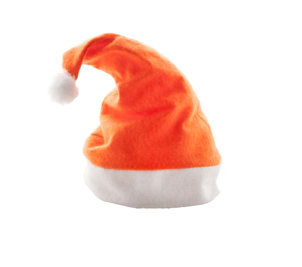 Orange store santa hat