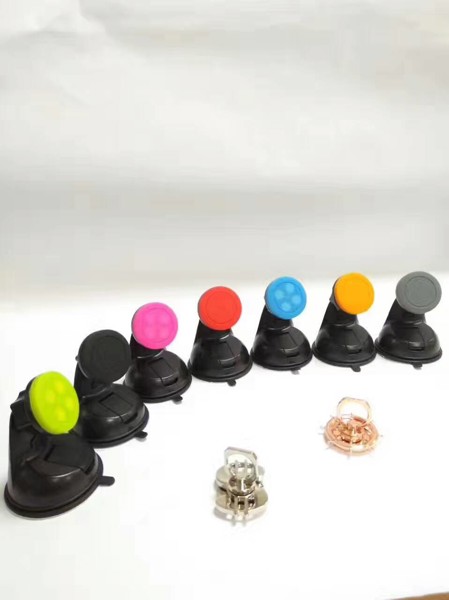 Magnetic car phone holder