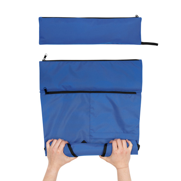 Sac à dos pliable Dillon en rPET AWARE™ - Bleu Royal