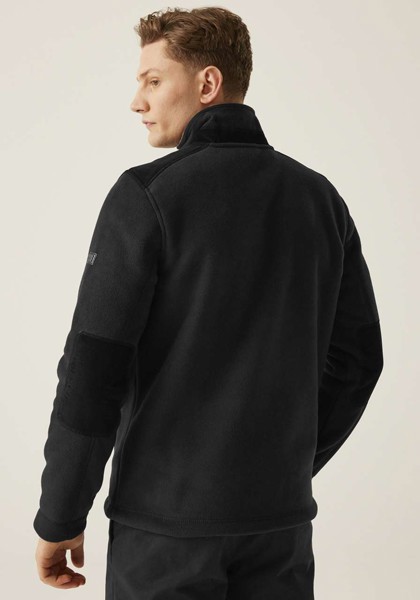 Faversham Full Zip Fleece - Black / M