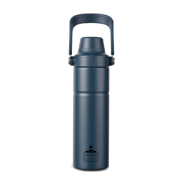 VINGA Bouteille 600ml en acier recyclé RCS Baltimore Trek - Bleu Marine
