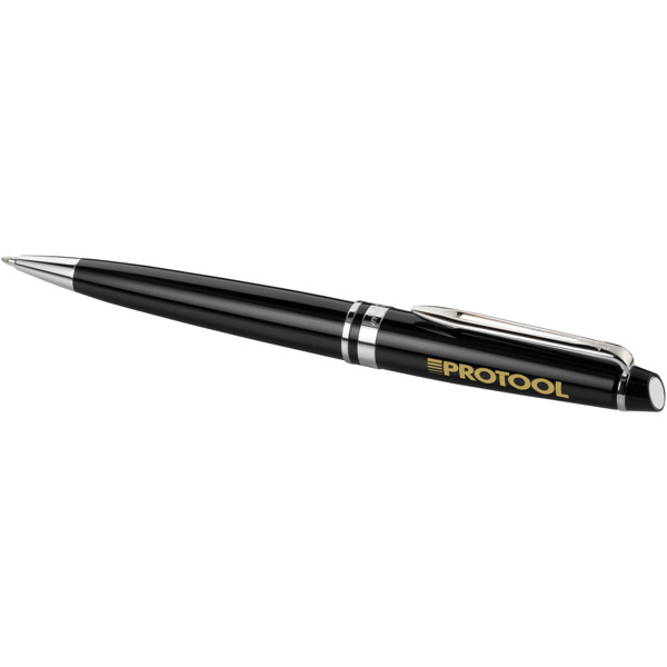 Waterman penna a sfera Expert (inchiostro blu) - Nero / Argento