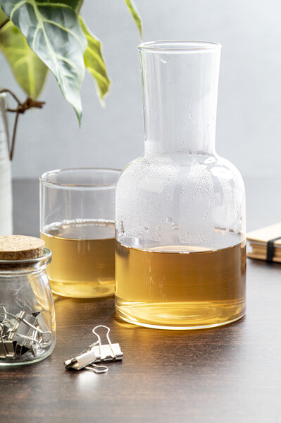 Set avec un verre et une carafe Palmer