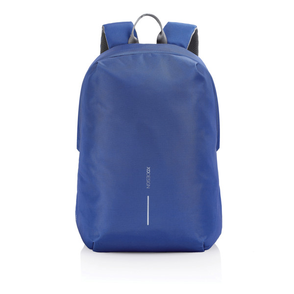 Bobby Soft, anti-theft backpack - Royal Blue / Grey