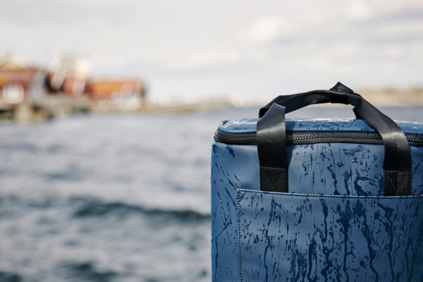 VINGA Glacière à dos de randonnée Baltimore - Bleu Marine