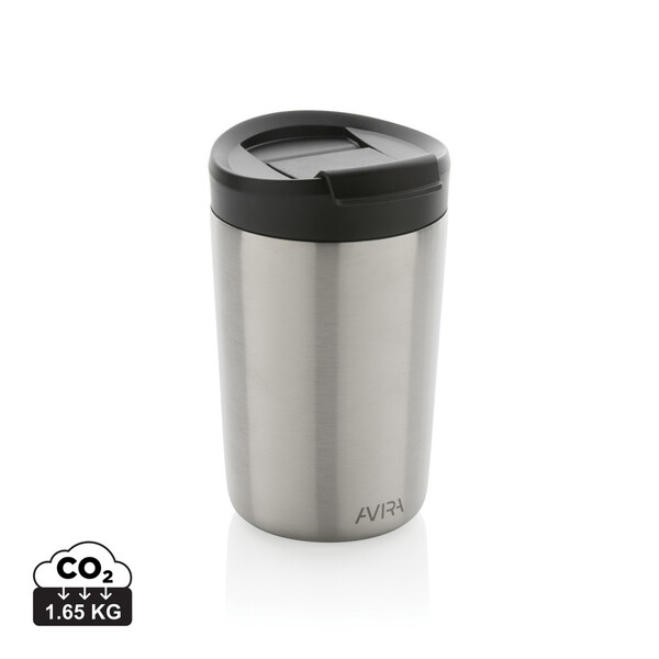 Termohrnek Avira Alya 300ml z RCS recyklované oceli - Stříbrná