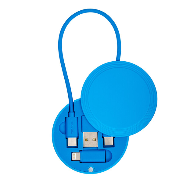 Câble de Charge 4 en 1 CONVERTICS COLOR - cyan