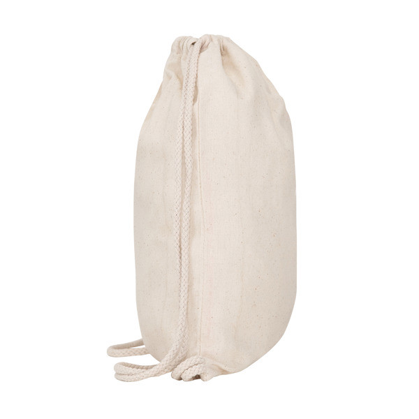 Bolsa mochila de cuerdas personalizada de algodón
