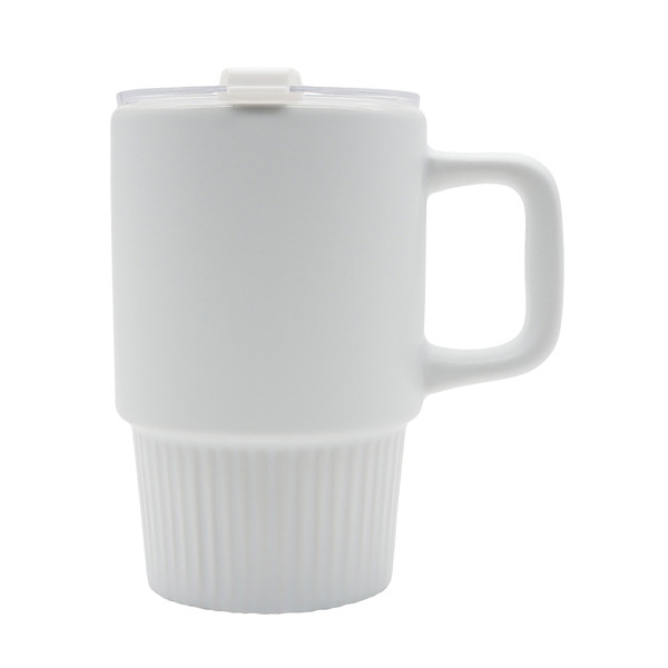 440 ml Azzurro ceramic mug - White