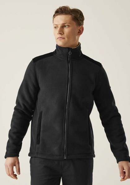 Faversham Full Zip Fleece - Black / M