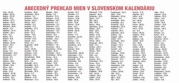 Stolový Kalendár Stĺpcový S Veľkými Písmenami 2027