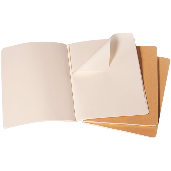 Moleskine Cahier Journal XL - plain - Kraft Brown