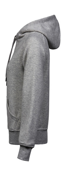Ladies Hooded Sweat - Wood / XL