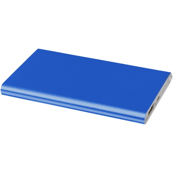 Batterie de secours en aluminium 4000 mAh Pep - Bleu Royal