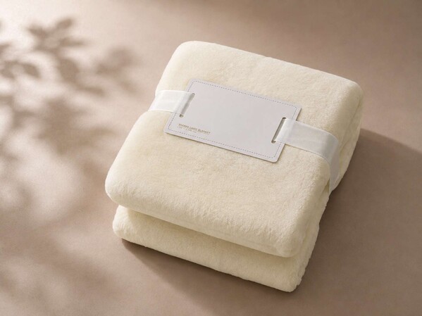 Olima Sherpa Lined Blanket - Pale Seafoam