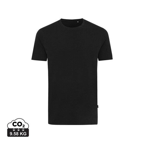 T-shirt en coton recyclé IQONIQ Bryce - Noir / 5XL