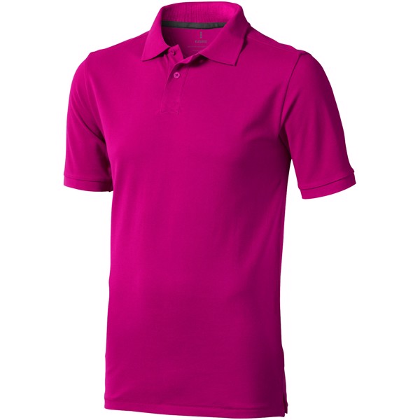 Polo de manga curta para homem de 200 g/m² Calgary - Magenta / S