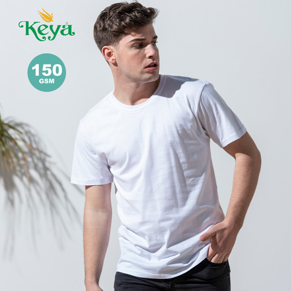 Camiseta Adulto Blanca "keya" MC150 - Blanco / L